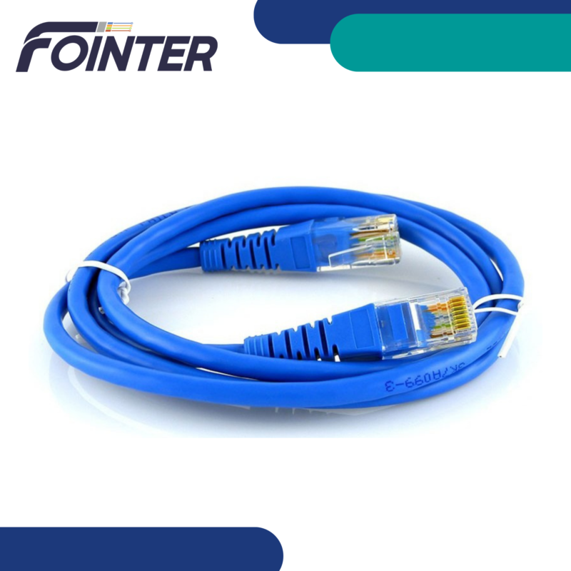 CABLE ETHERNET CAT5/CAT6 AZUL Y GRIS (1 A 5 METROS)