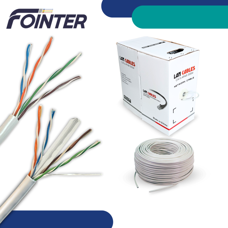 CABLE UTP CAT5E, CAT6 Y CAT6A PARA INTERIOR