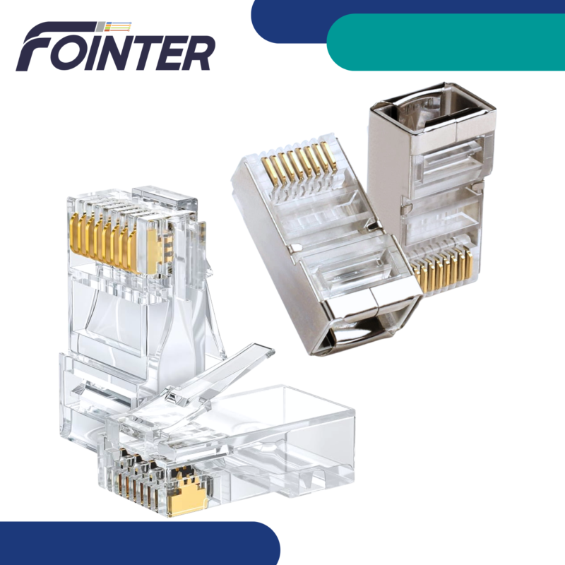 CONECTORES RJ45 CAT5 Y CAT6