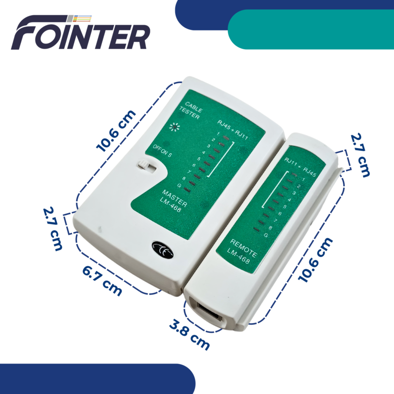 TESTER PARA CABLE UTP CAT5 Y CAT5E - Image 2