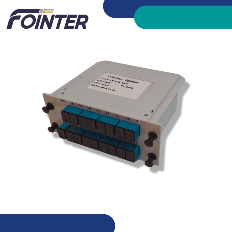 SPLITTER 1X16 PLC TIPO CASSETTE SC_UPC